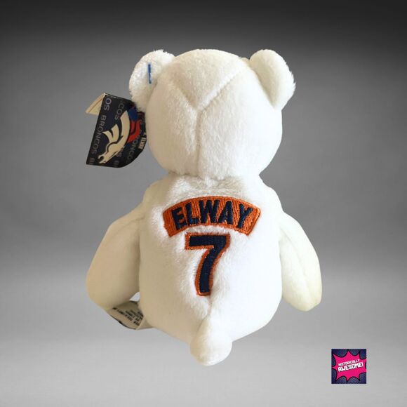 Rare 2000 Denver Broncos John Elway Limited Treasures Plush Bear - NOS/NWT - Picture 2 of 4